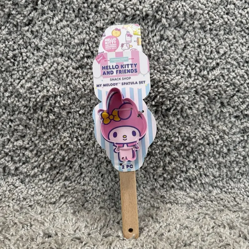 Sanrio Hello Kitty and Friends My Melody Cookie Cutter & Spatula Set New